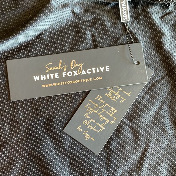 NWT Sarah’s Day X White Fox - Back Down Tank Top XXL - Picture 4 of 4